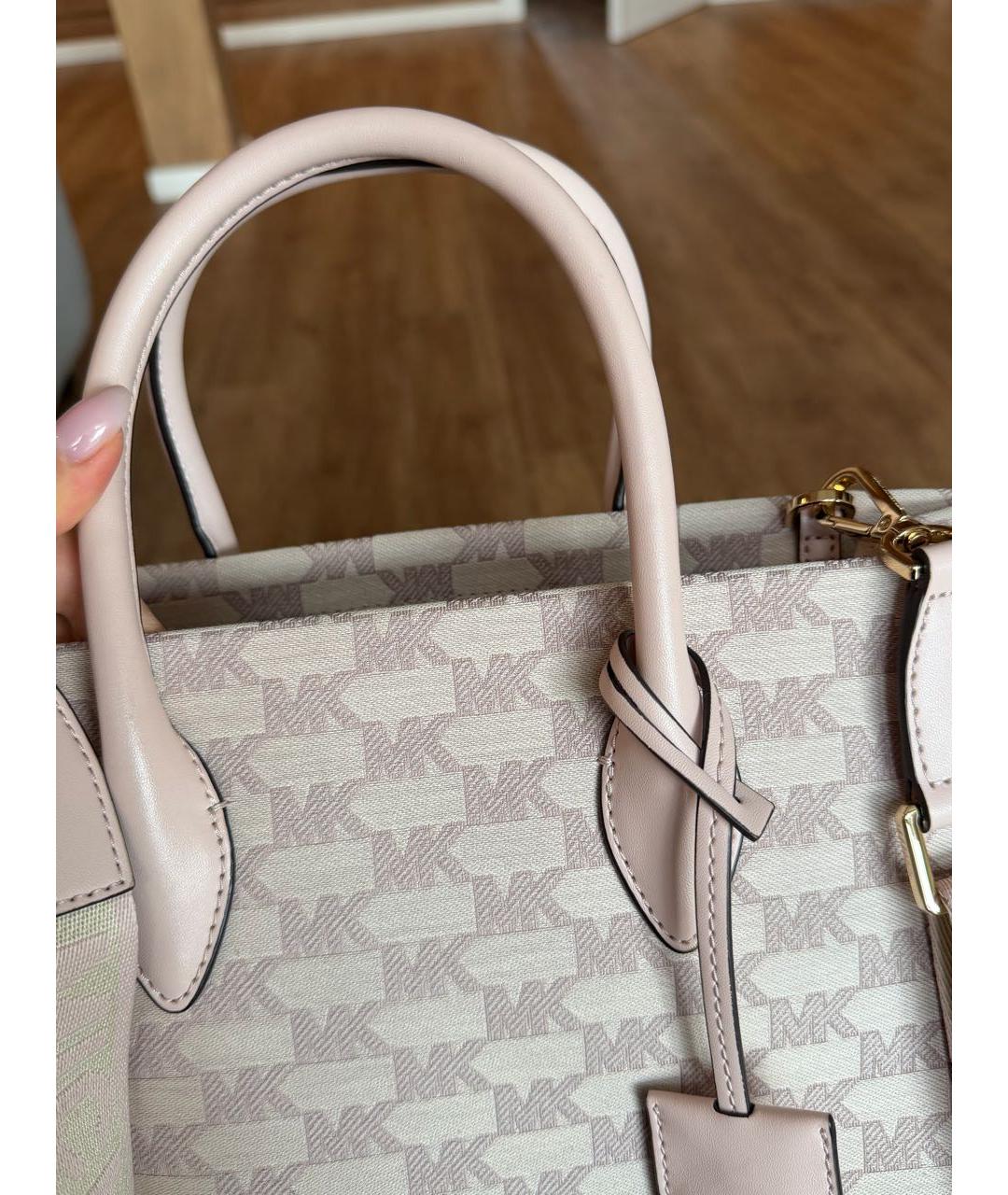 MICHAEL KORS Розовая сумка с короткими ручками, фото 3