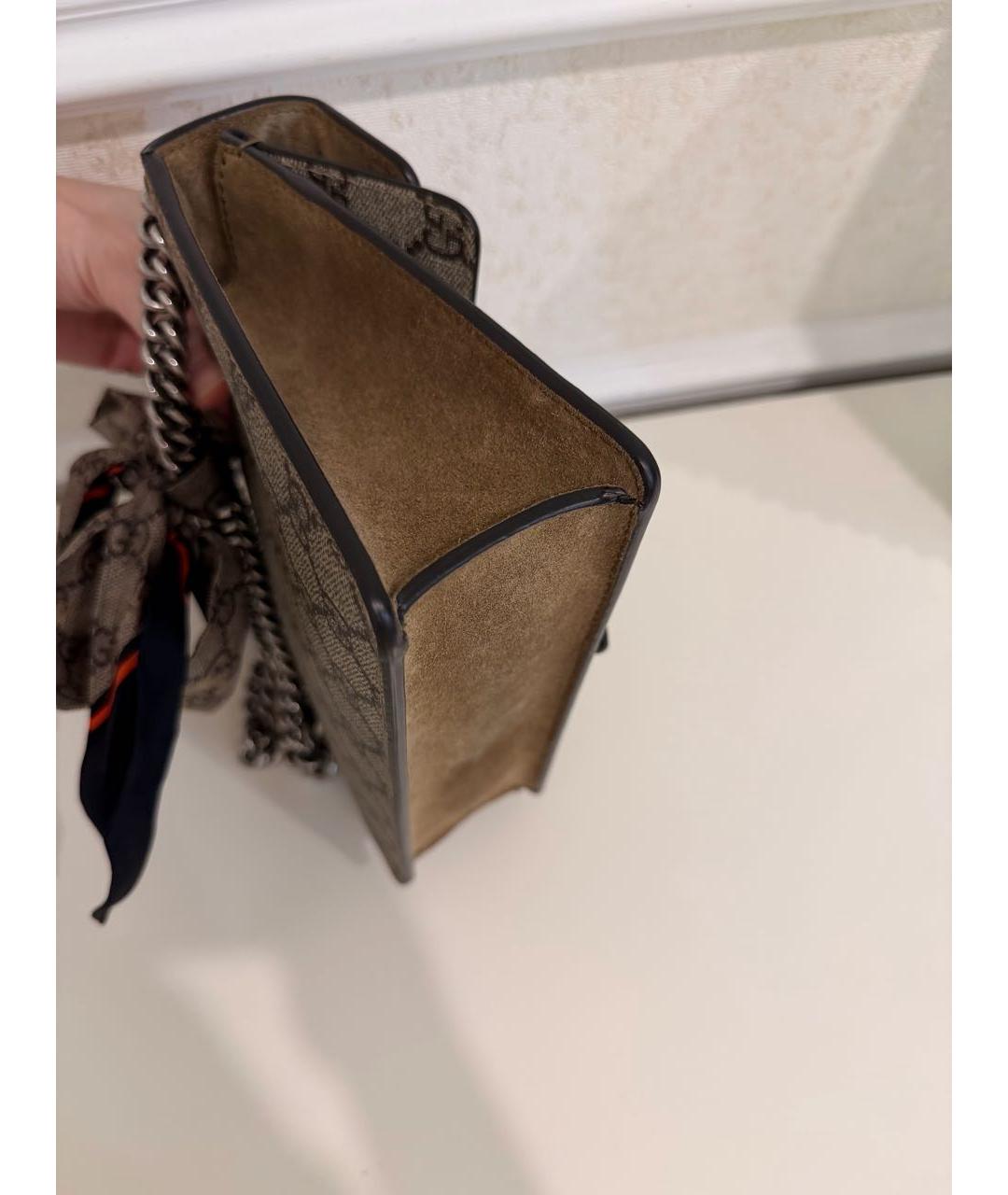 GUCCI Бежевая сумка через плечо, фото 5