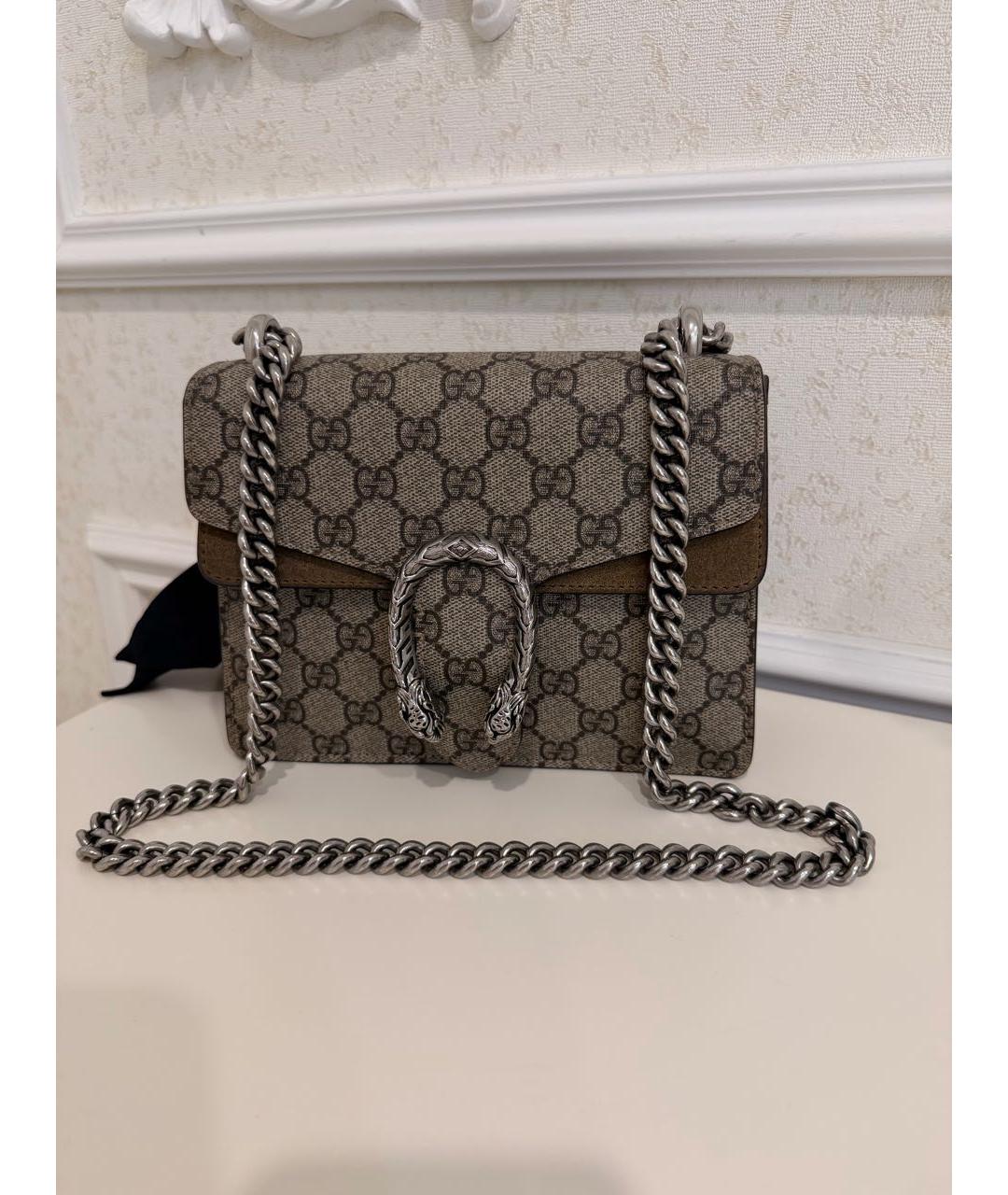 GUCCI Бежевая сумка через плечо, фото 6