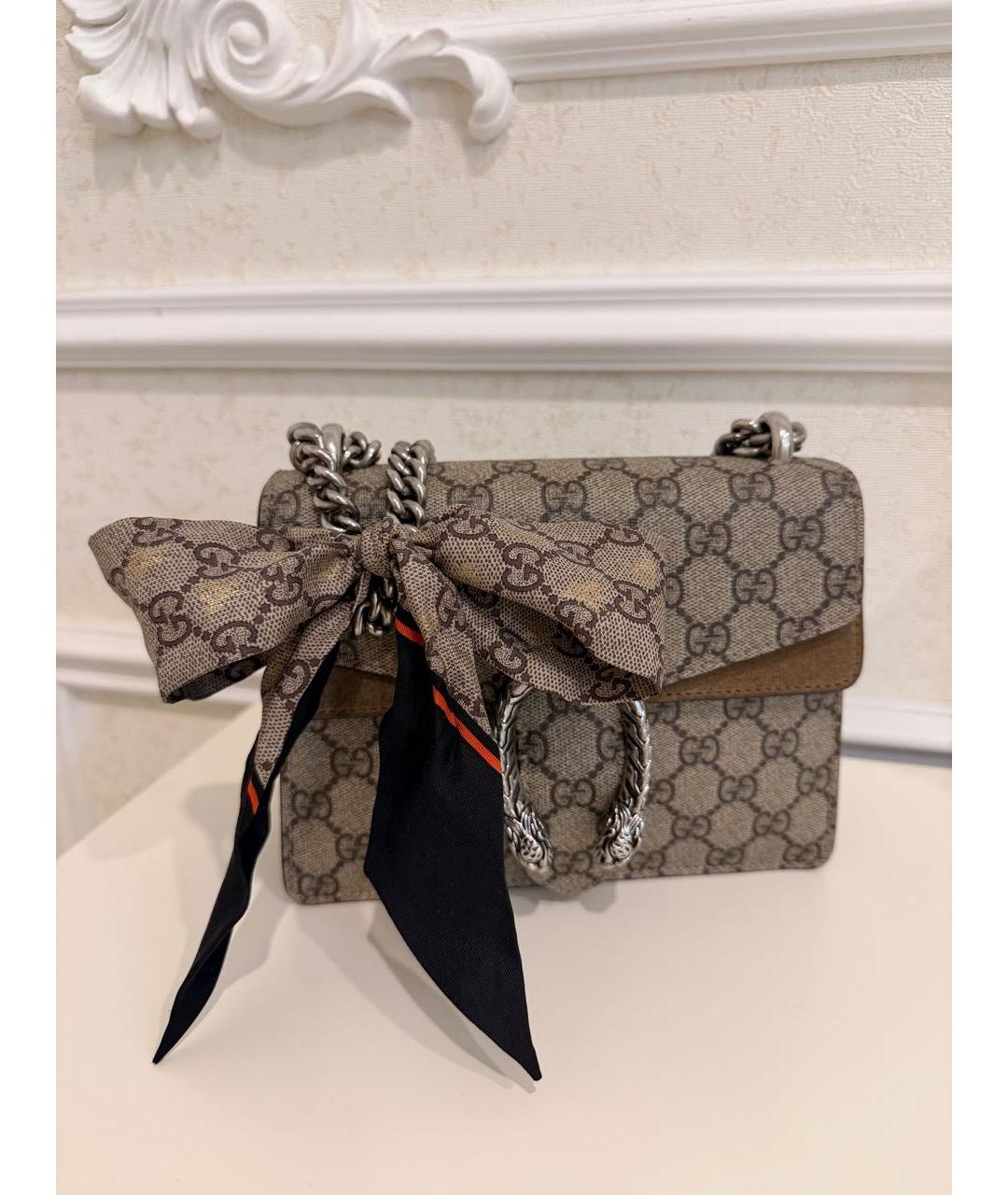 GUCCI Бежевая сумка через плечо, фото 7