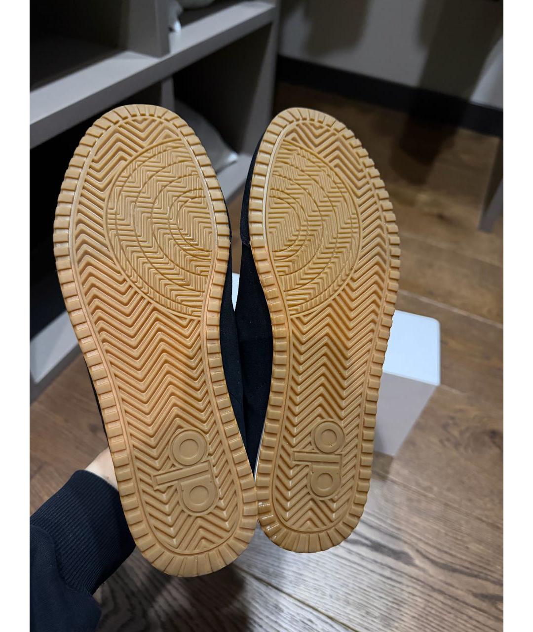 ALO YOGA Черные замшевые кеды, фото 5