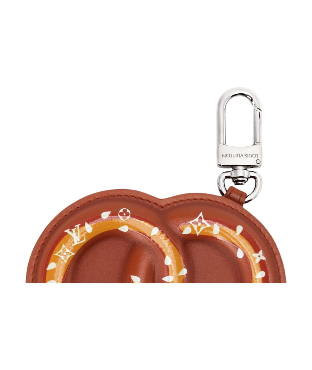 LOUIS VUITTON Коричневый кожаный кошелек, фото 4