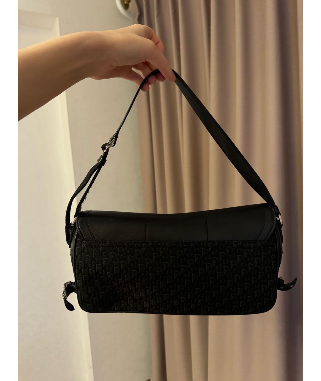 CHRISTIAN DIOR Черная сумка с короткими ручками, фото 3