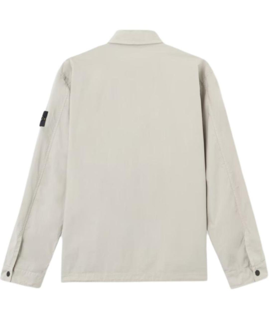 STONE ISLAND Серая классическая рубашка, фото 2