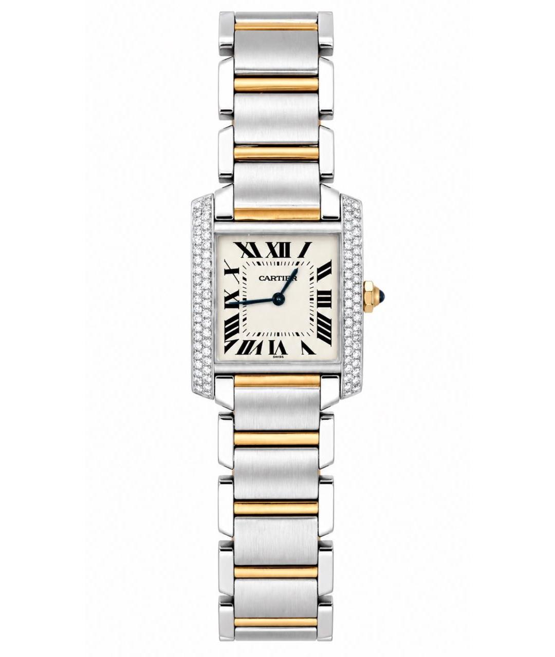 CARTIER Серебряные часы из желтого золота, фото 1