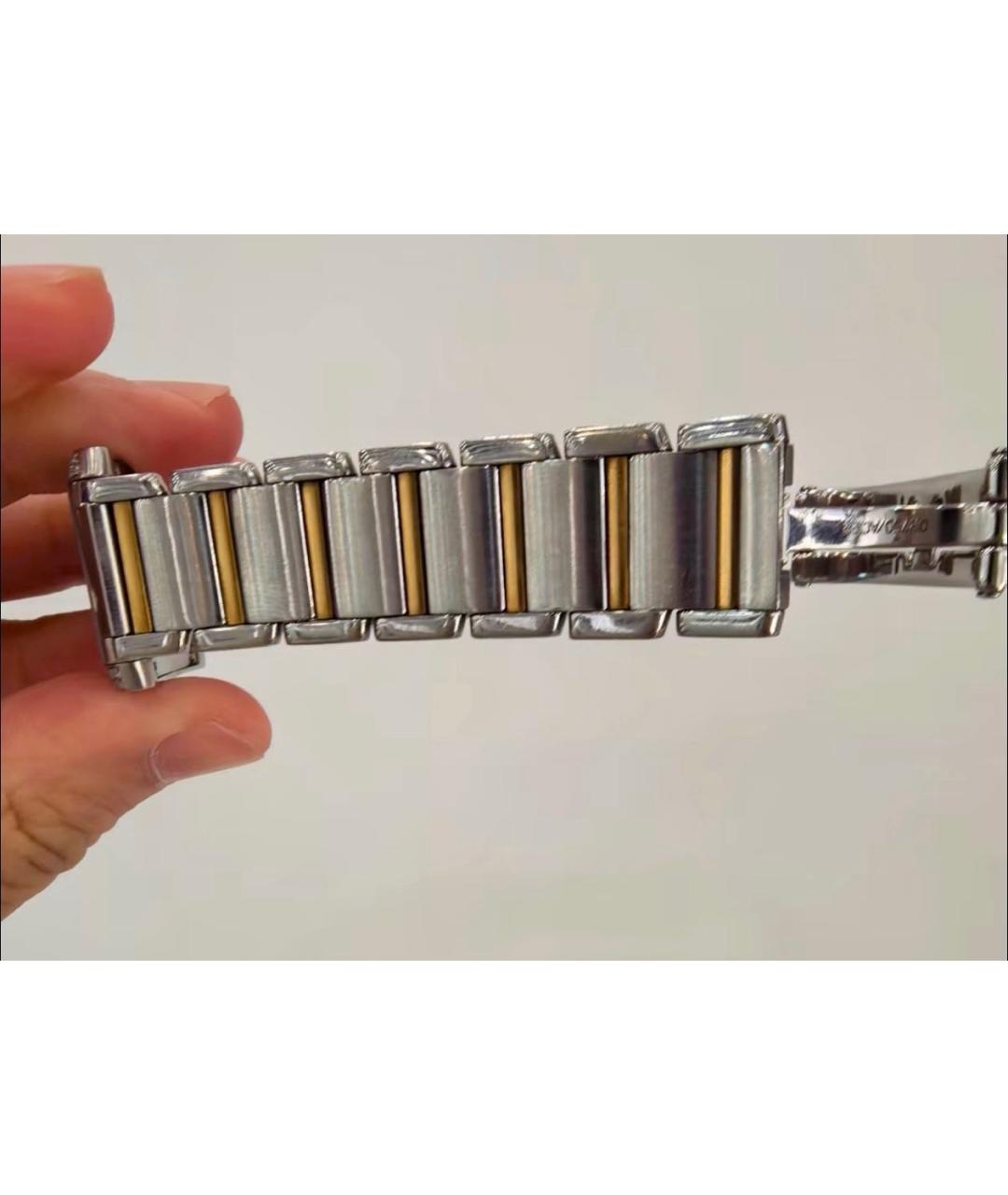 CARTIER Серебряные часы из желтого золота, фото 5