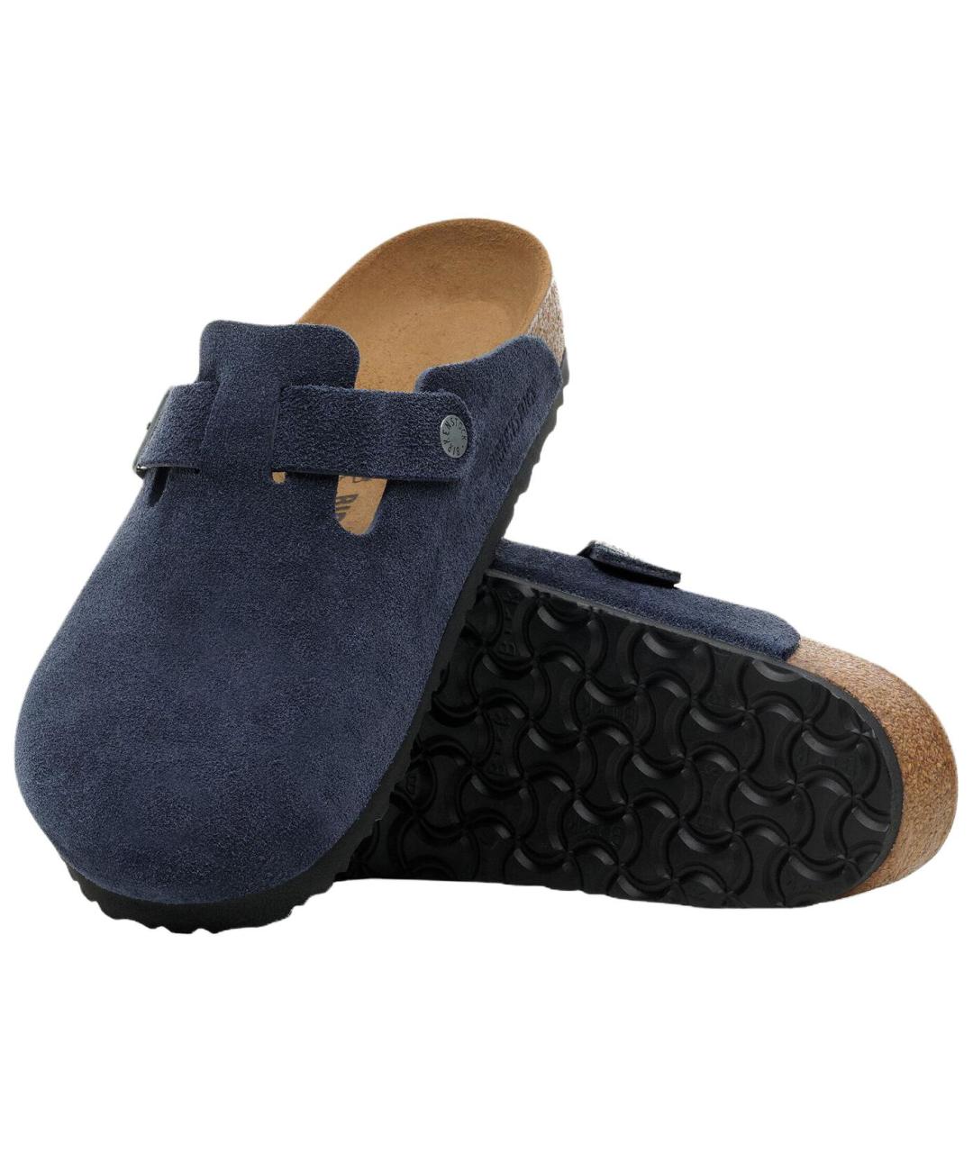 BIRKENSTOCK Темно-синие сабо, фото 5