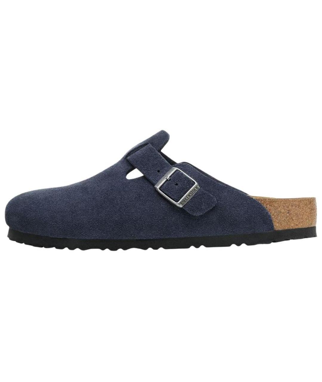 BIRKENSTOCK Темно-синие сабо, фото 6