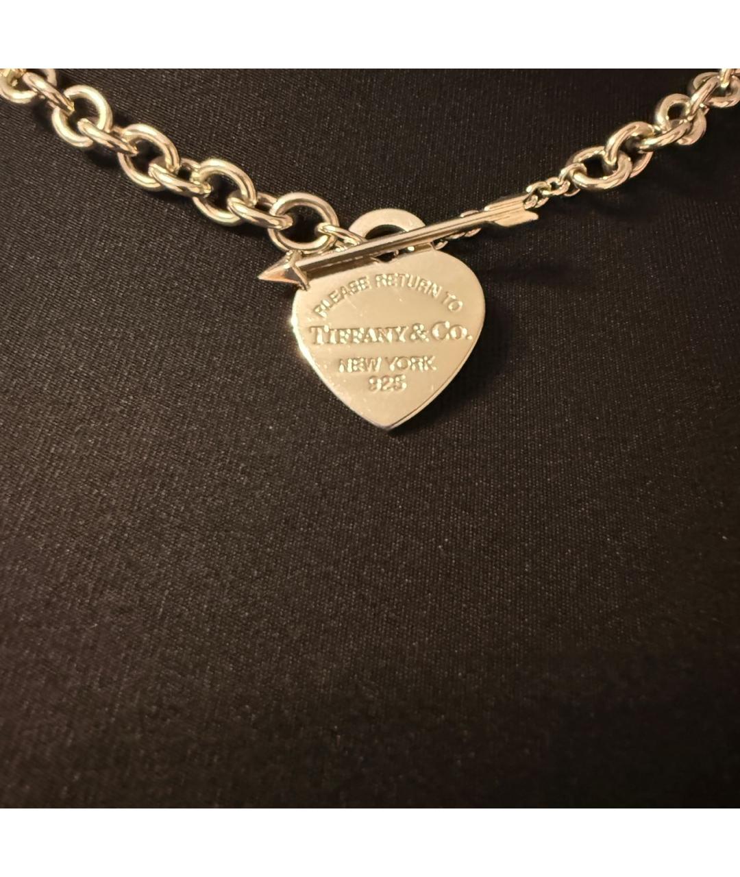 TIFFANY&CO Серебряное серебряное колье, фото 4