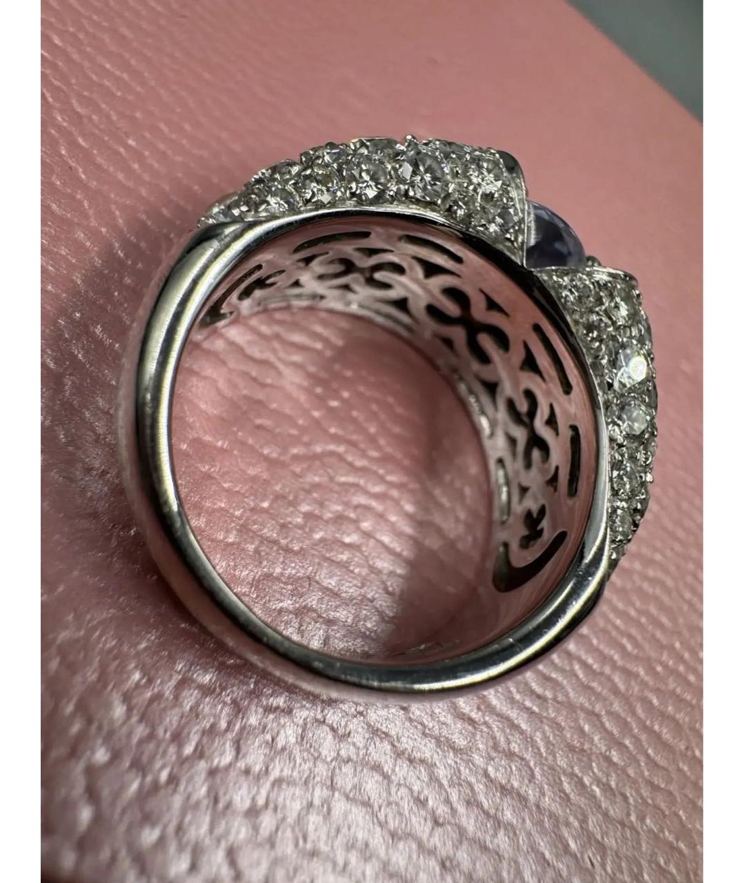 ESCADA Голубое кольцо из белого золота, фото 6