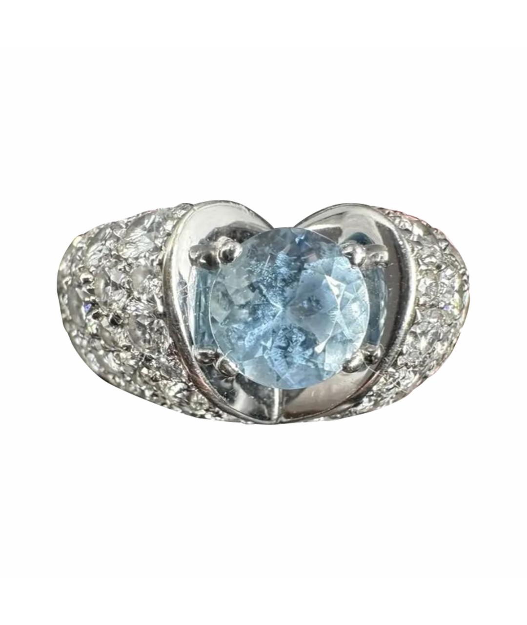 ESCADA Голубое кольцо из белого золота, фото 9