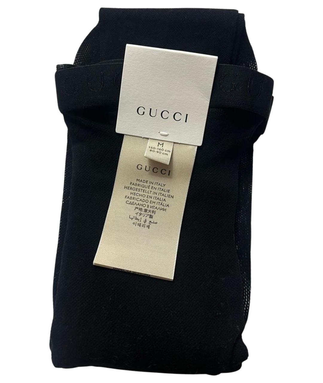 GUCCI Черные носки, чулки и колготы, фото 1