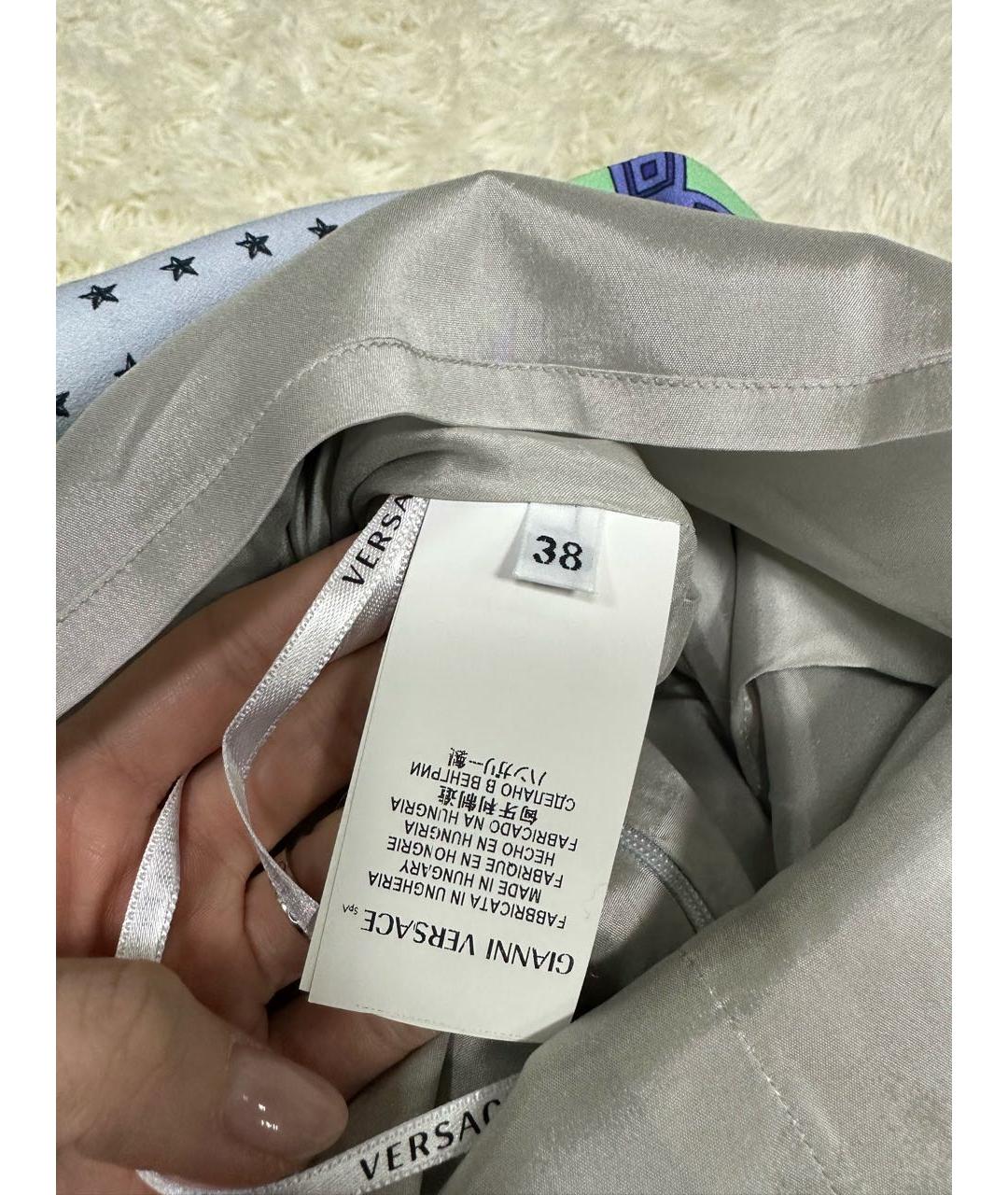 VERSACE COLLECTION Мульти повседневное платье, фото 5