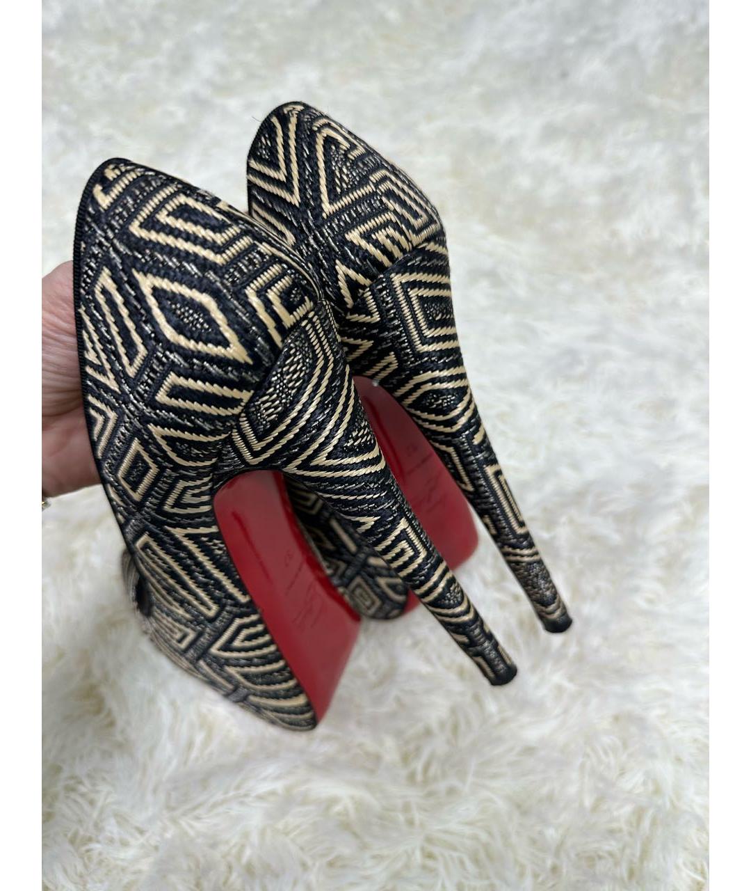 CHRISTIAN LOUBOUTIN Мульти туфли, фото 5