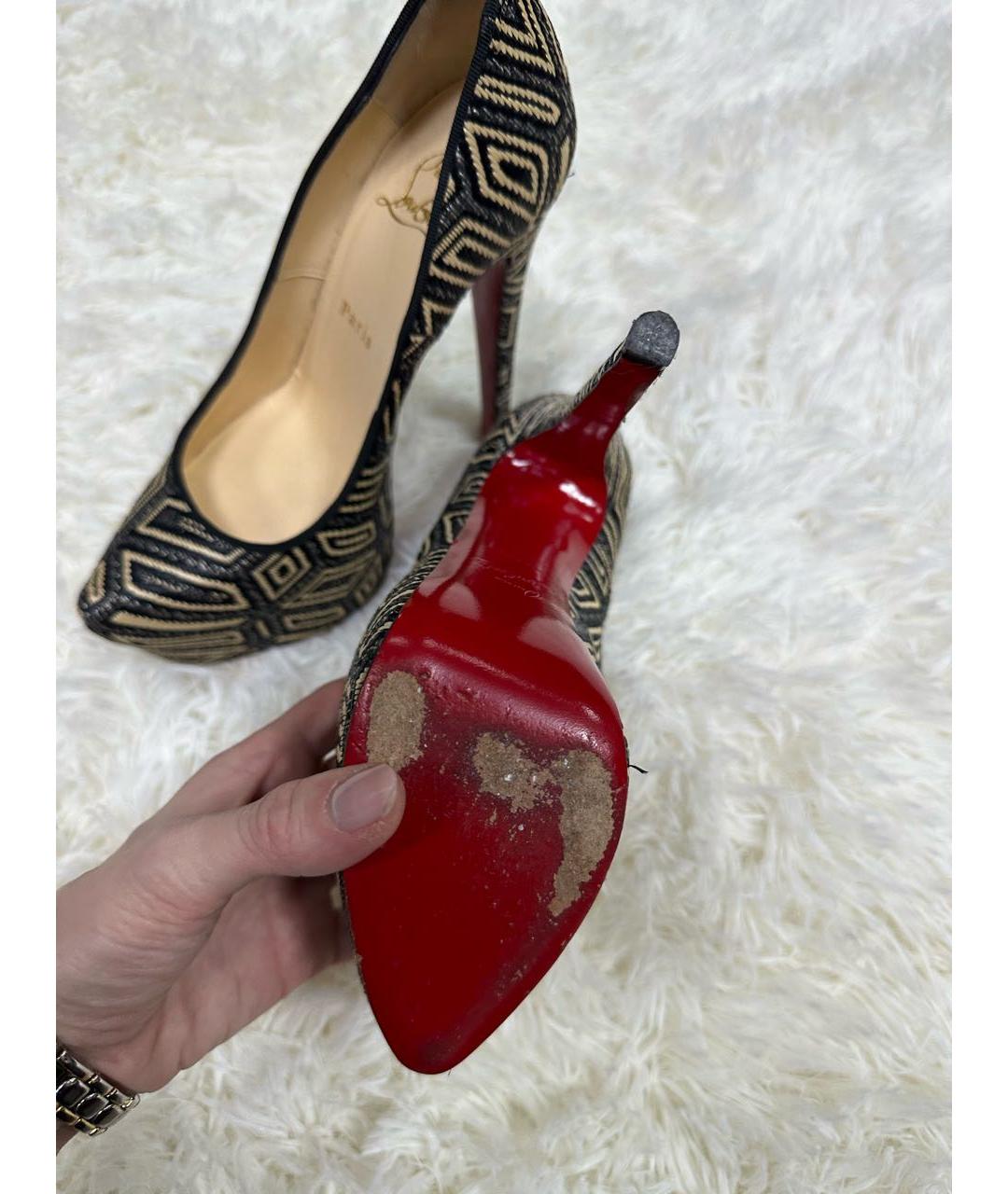 CHRISTIAN LOUBOUTIN Мульти туфли, фото 2