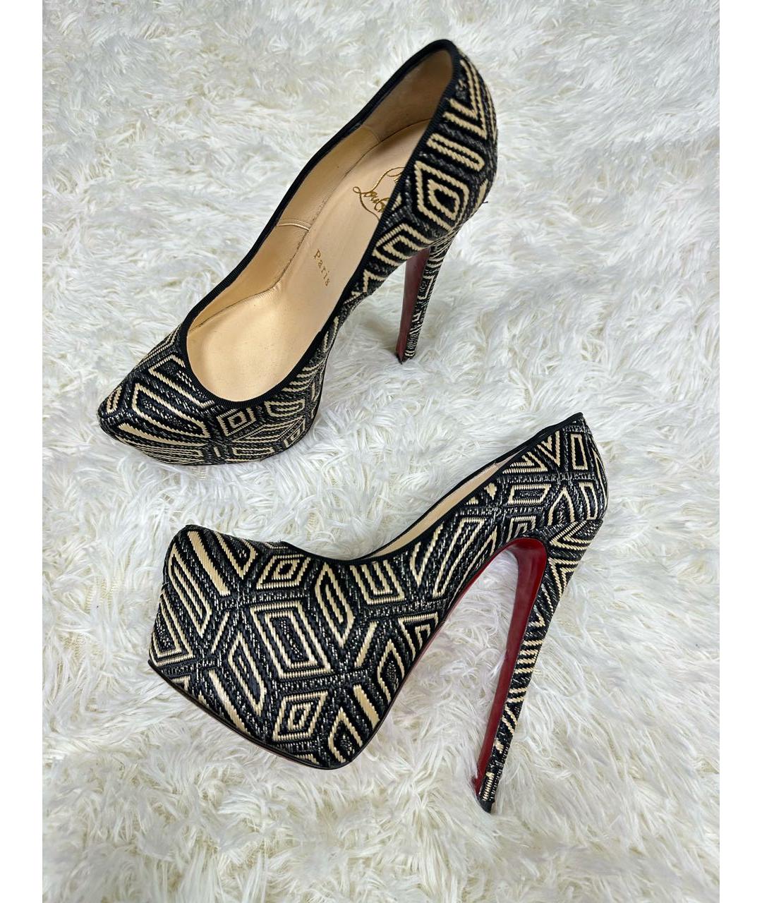 CHRISTIAN LOUBOUTIN Мульти туфли, фото 6