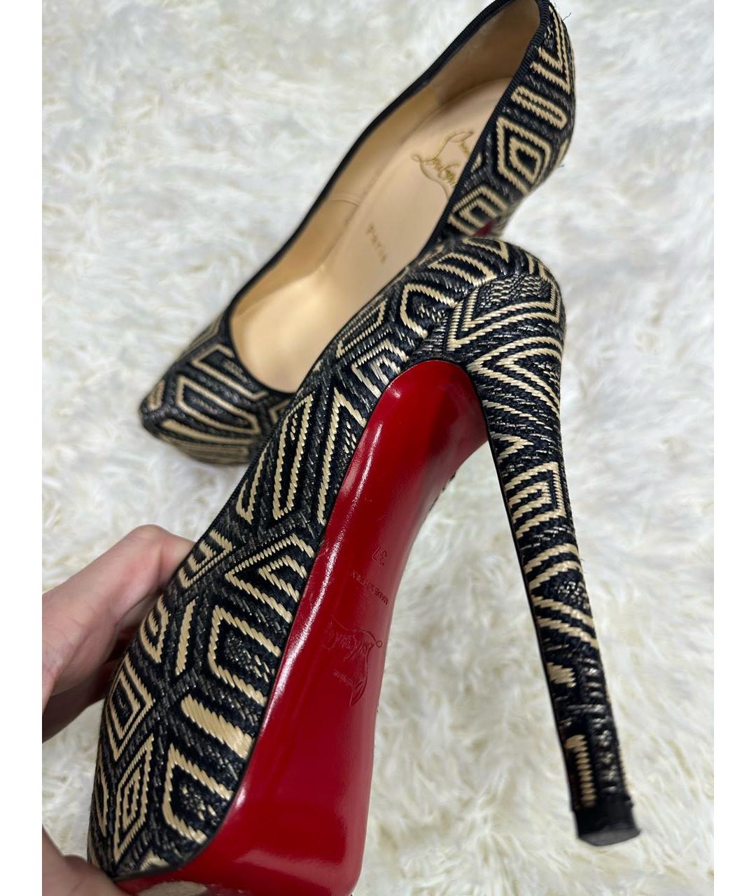 CHRISTIAN LOUBOUTIN Мульти туфли, фото 3