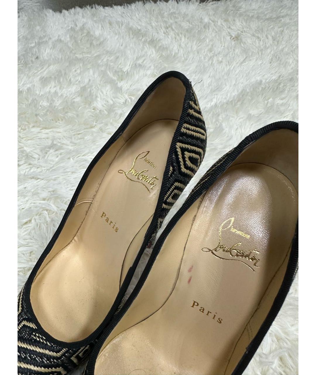 CHRISTIAN LOUBOUTIN Мульти туфли, фото 4