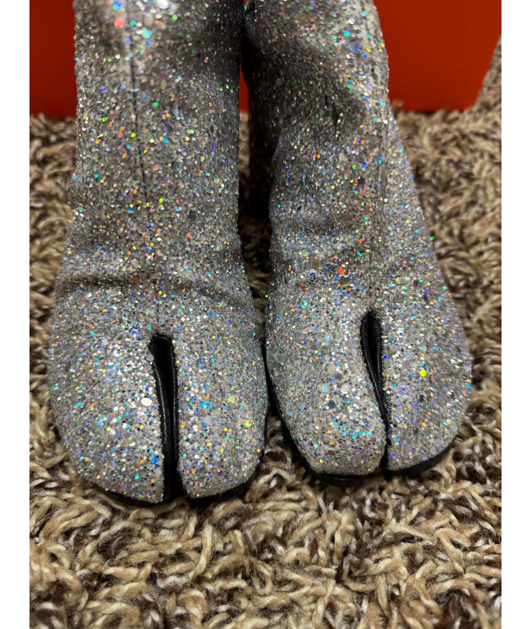 MAISON MARGIELA Серебряные ботинки, фото 5