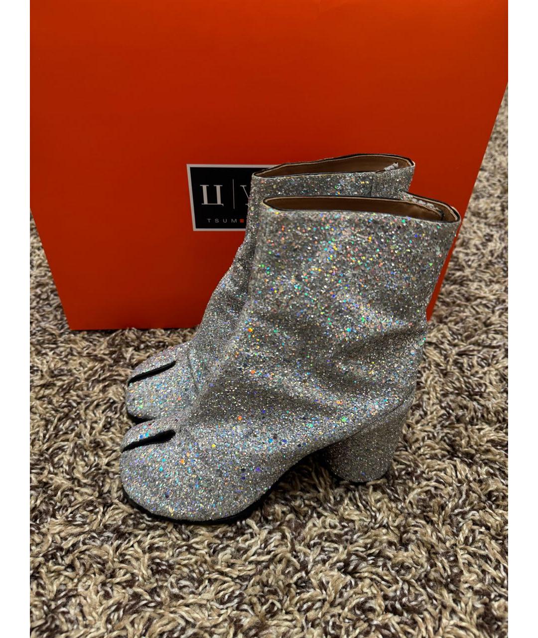 MAISON MARGIELA Серебряные ботинки, фото 3