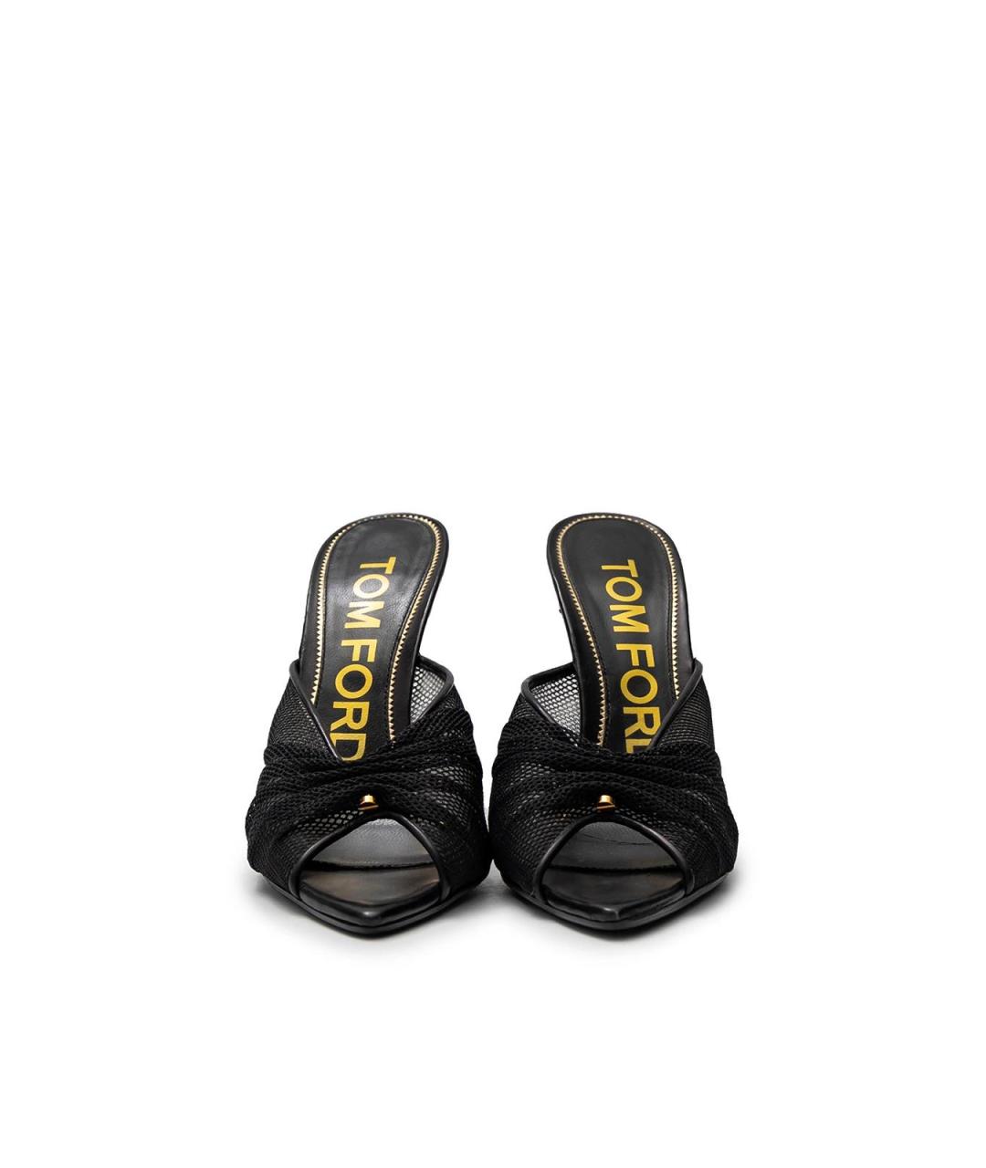 TOM FORD Черные босоножки, фото 2