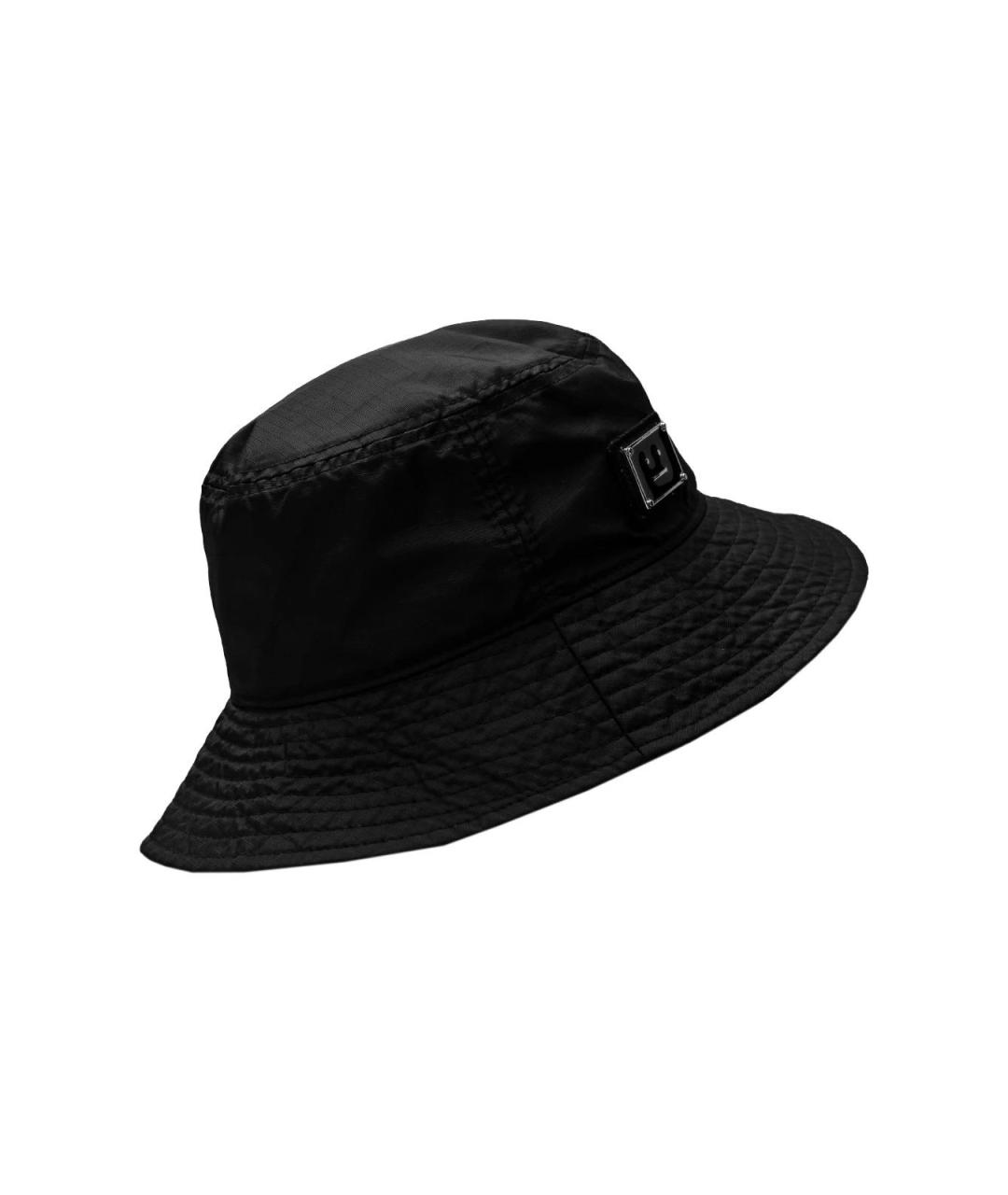 ACNE STUDIOS Черная синтетическая шляпа, фото 2