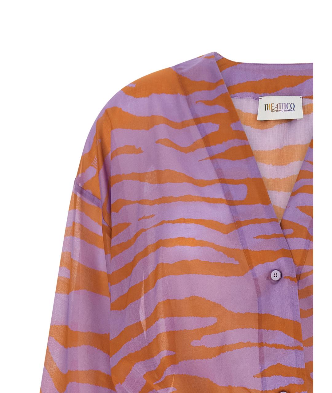 THE ATTICO Мульти хлопковое платье, фото 3