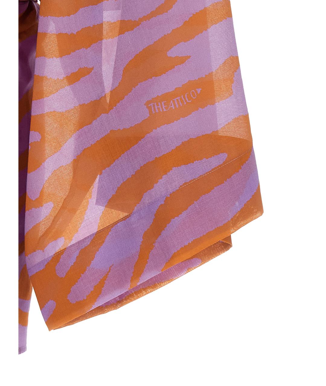 THE ATTICO Мульти хлопковое платье, фото 4