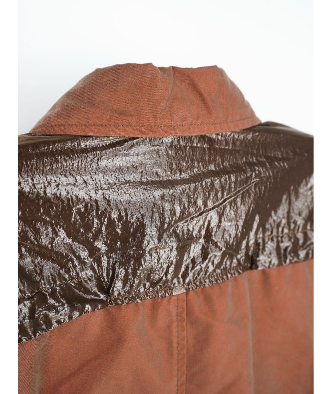 CP COMPANY Коричневая полиамидовая куртка, фото 5