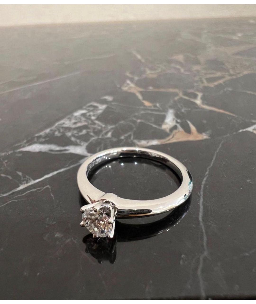 TIFFANY&CO Серебряное платиновое кольцо, фото 3