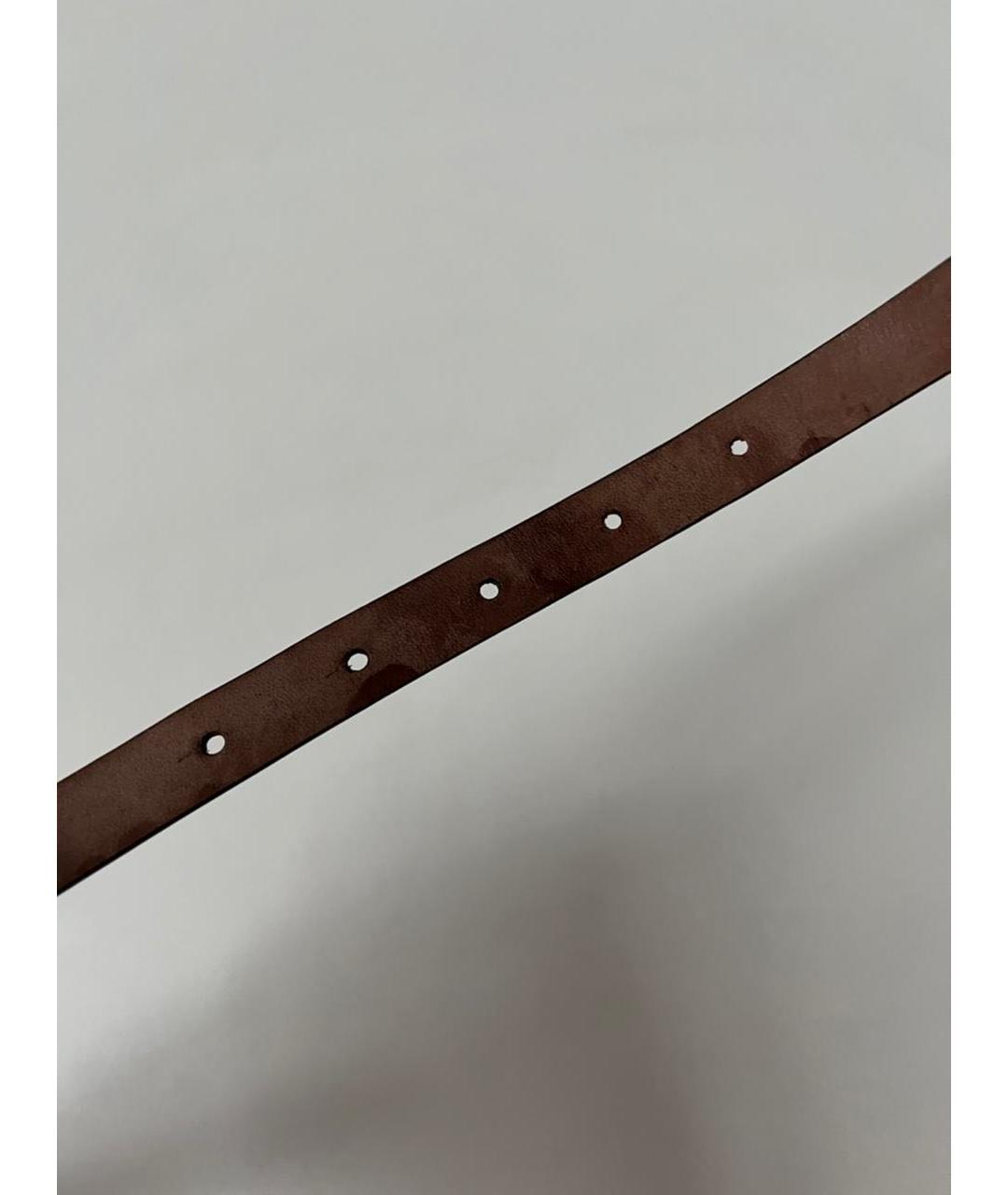 GUCCI Черный кожаный ремень, фото 7