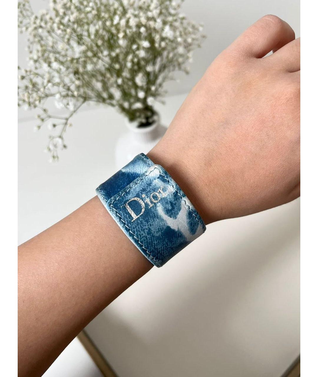 CHRISTIAN DIOR Синий браслет, фото 5