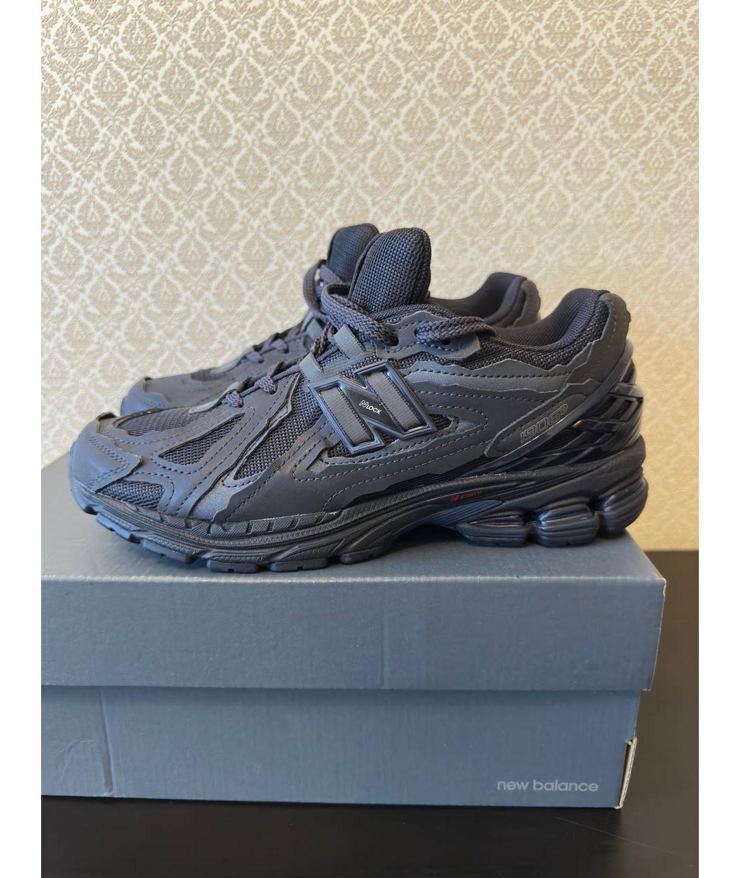 NEW BALANCE Темно-синие синтетические низкие кроссовки / кеды, фото 9