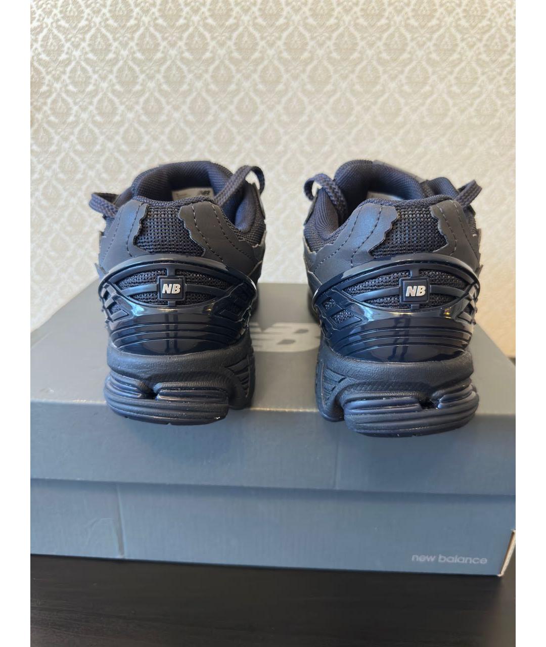 NEW BALANCE Темно-синие синтетические низкие кроссовки / кеды, фото 5