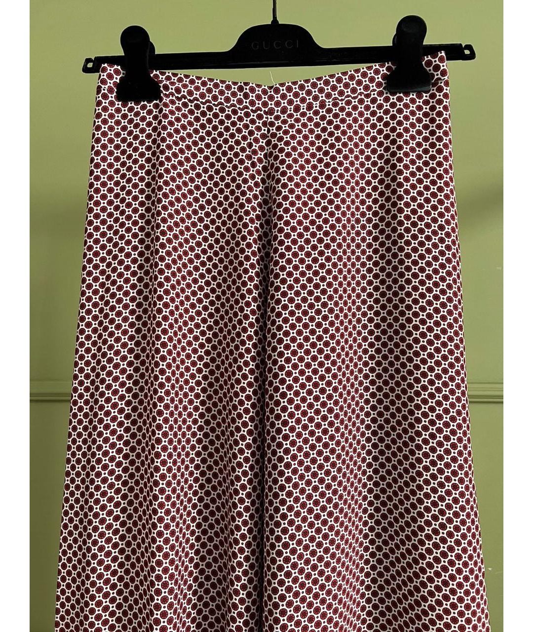 STELLA MCCARTNEY Мульти шелковые брюки широкие, фото 5