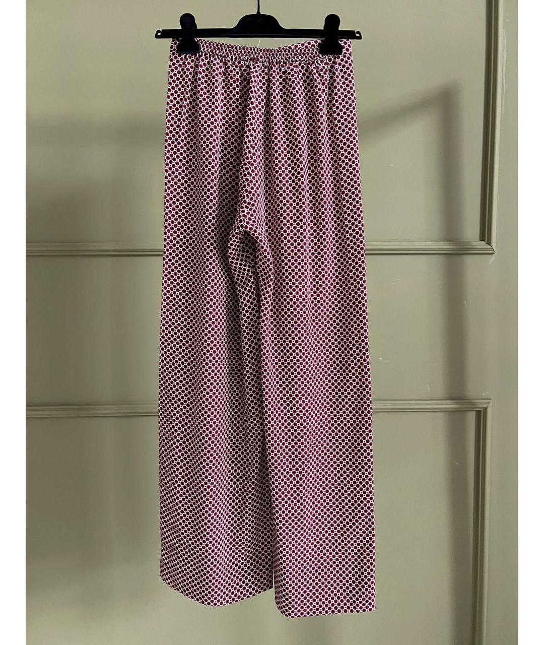 STELLA MCCARTNEY Мульти шелковые брюки широкие, фото 2