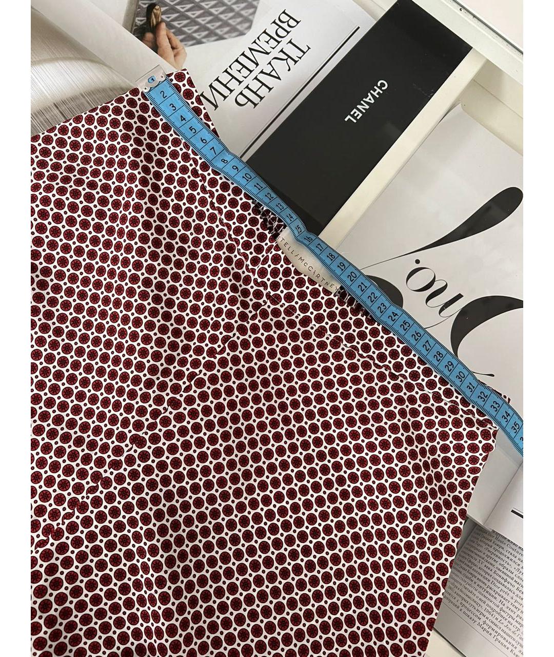 STELLA MCCARTNEY Мульти шелковые брюки широкие, фото 8