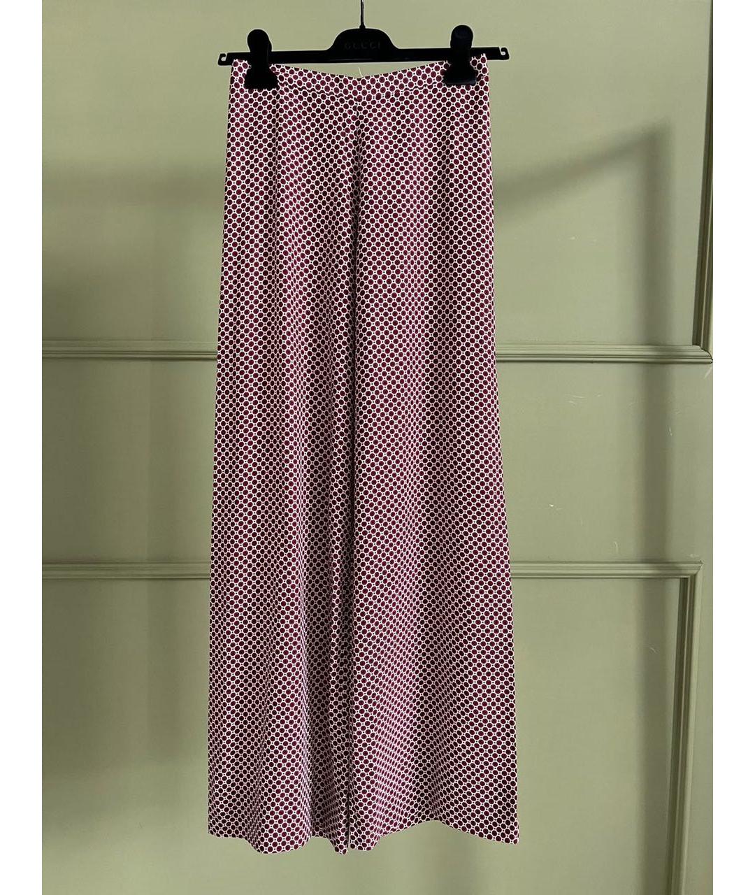 STELLA MCCARTNEY Мульти шелковые брюки широкие, фото 9