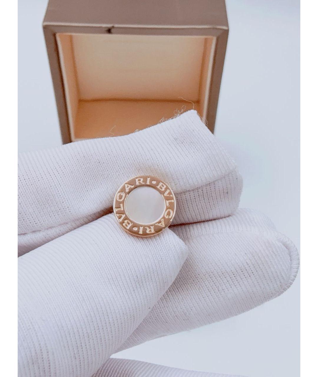 BVLGARI Золотые серьги из розового золота, фото 4