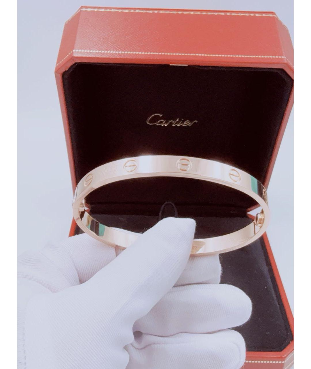 CARTIER Золотой браслет из розового золота, фото 9