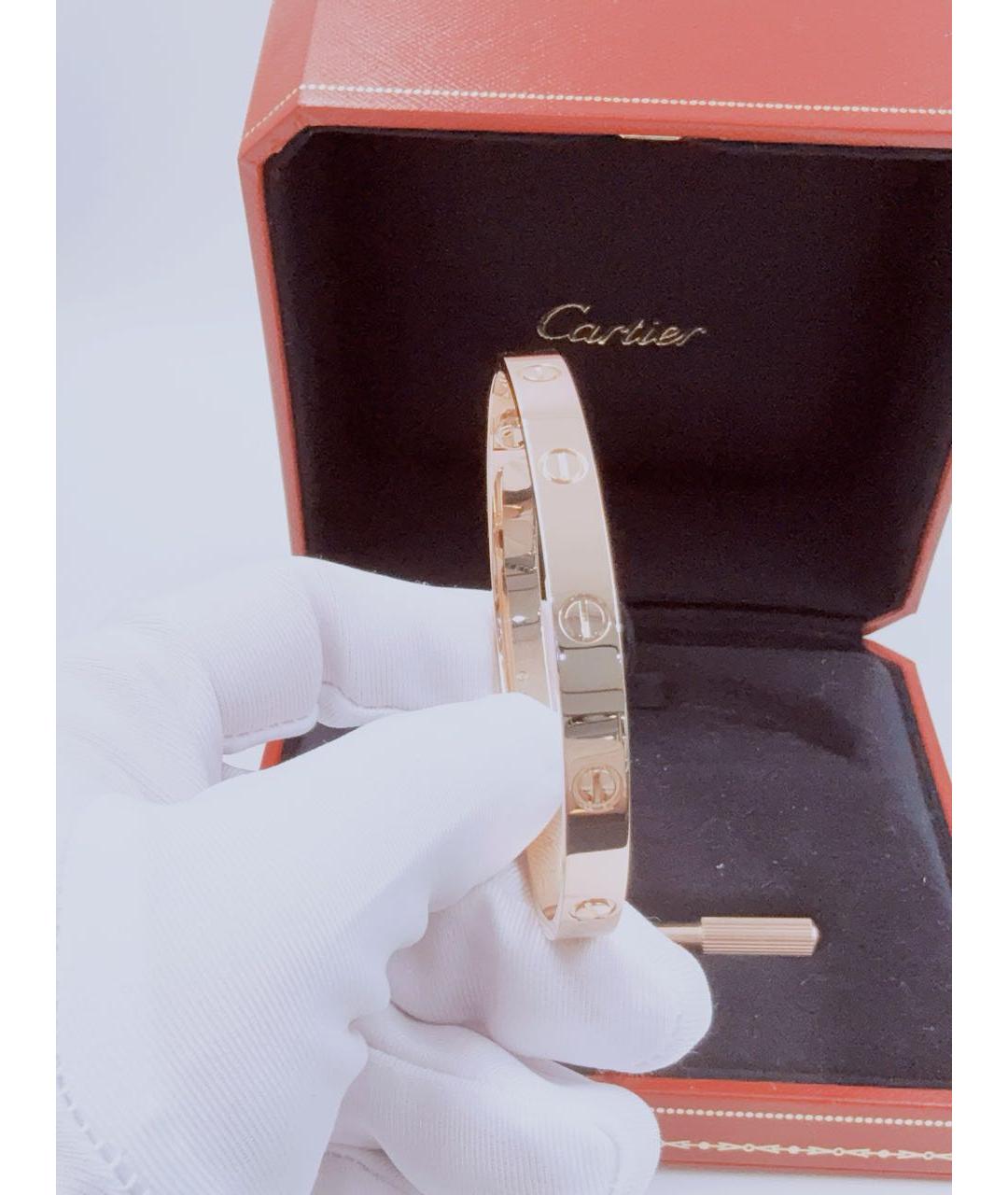 CARTIER Золотой браслет из розового золота, фото 3