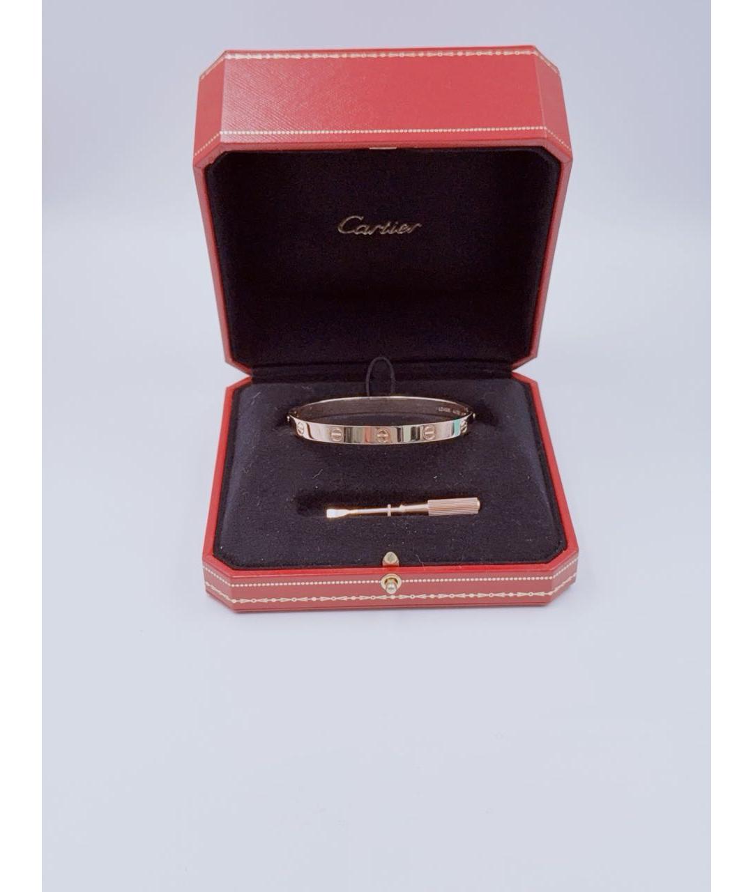 CARTIER Золотой браслет из розового золота, фото 2