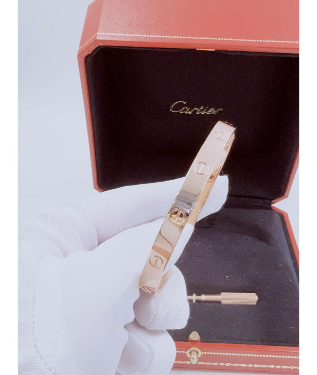 CARTIER Золотой браслет из розового золота, фото 5