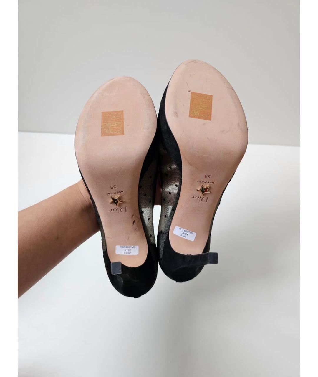 CHRISTIAN DIOR Черные туфли, фото 7