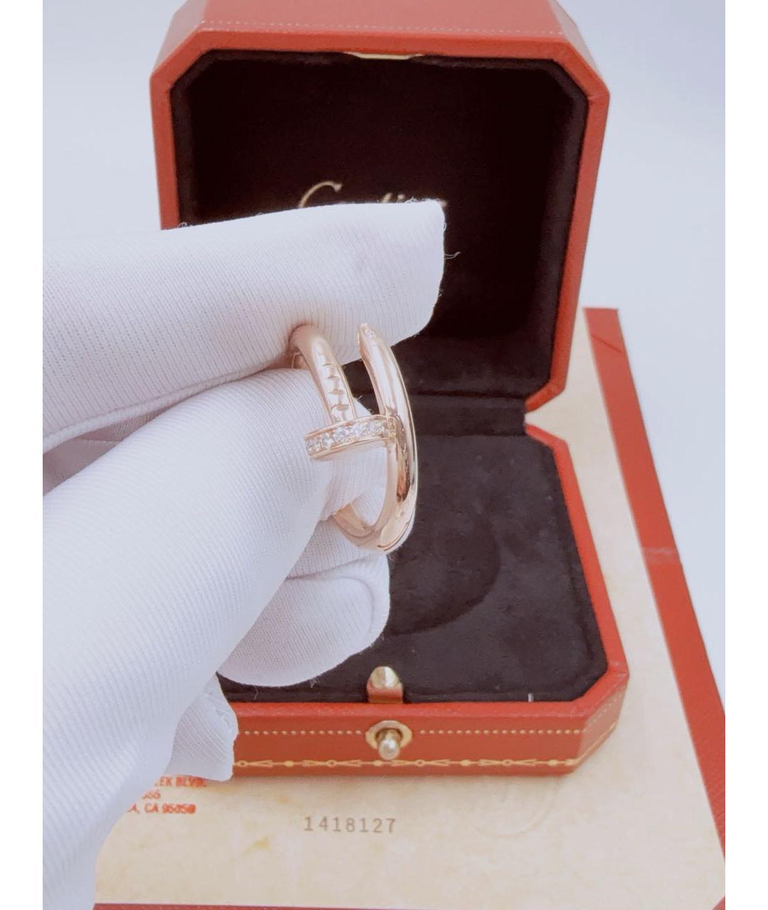 CARTIER Золотое кольцо из розового золота, фото 4