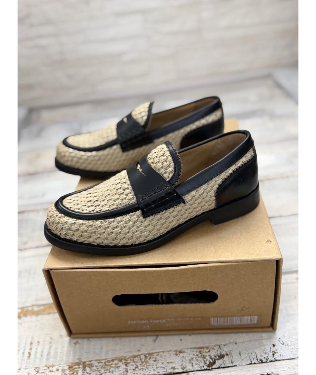 COLLEGE Бежевые лоферы, фото 5