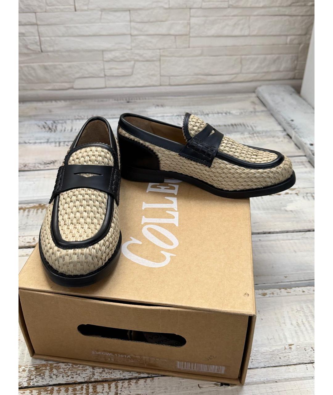 COLLEGE Бежевые лоферы, фото 6