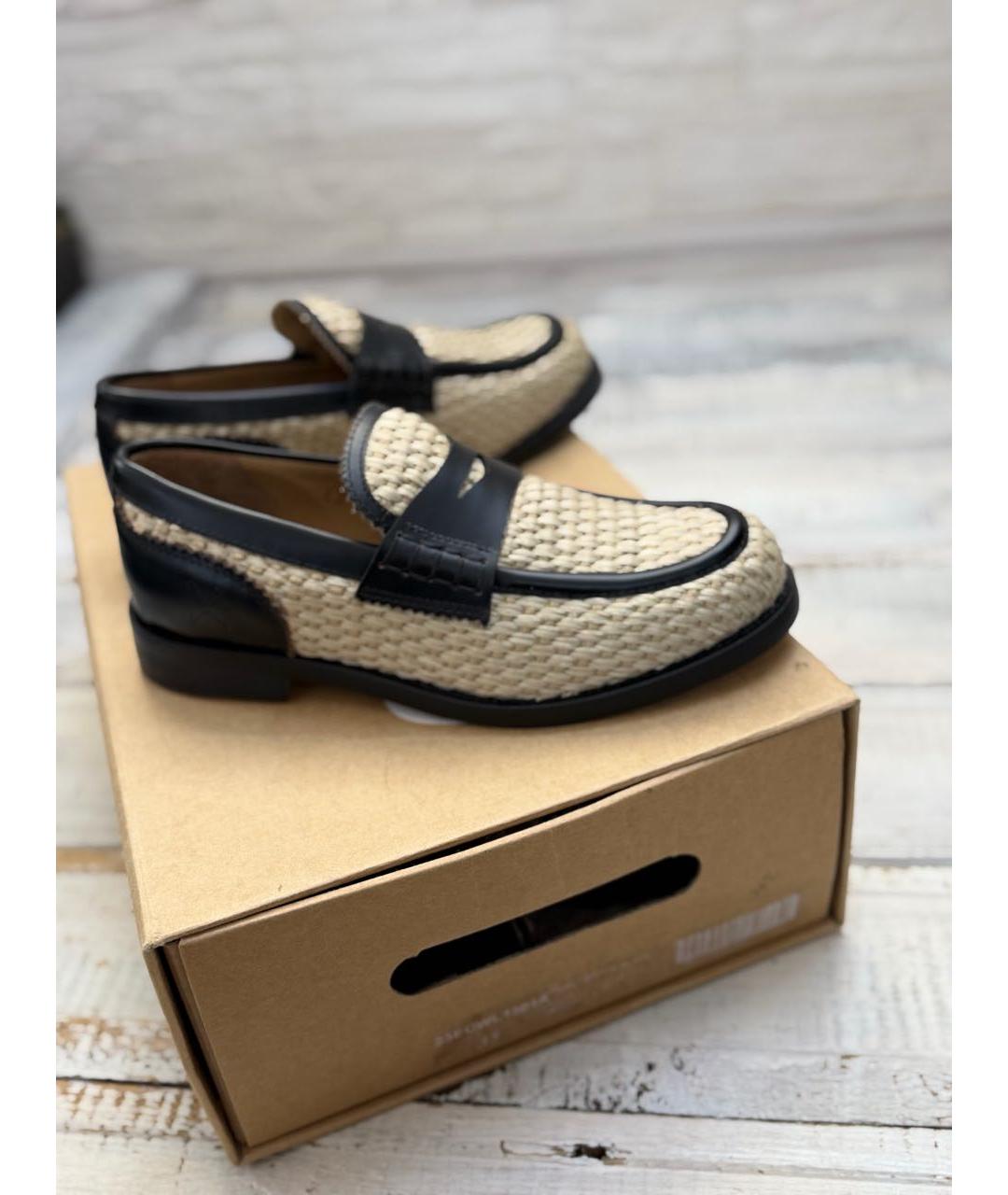 COLLEGE Бежевые лоферы, фото 7