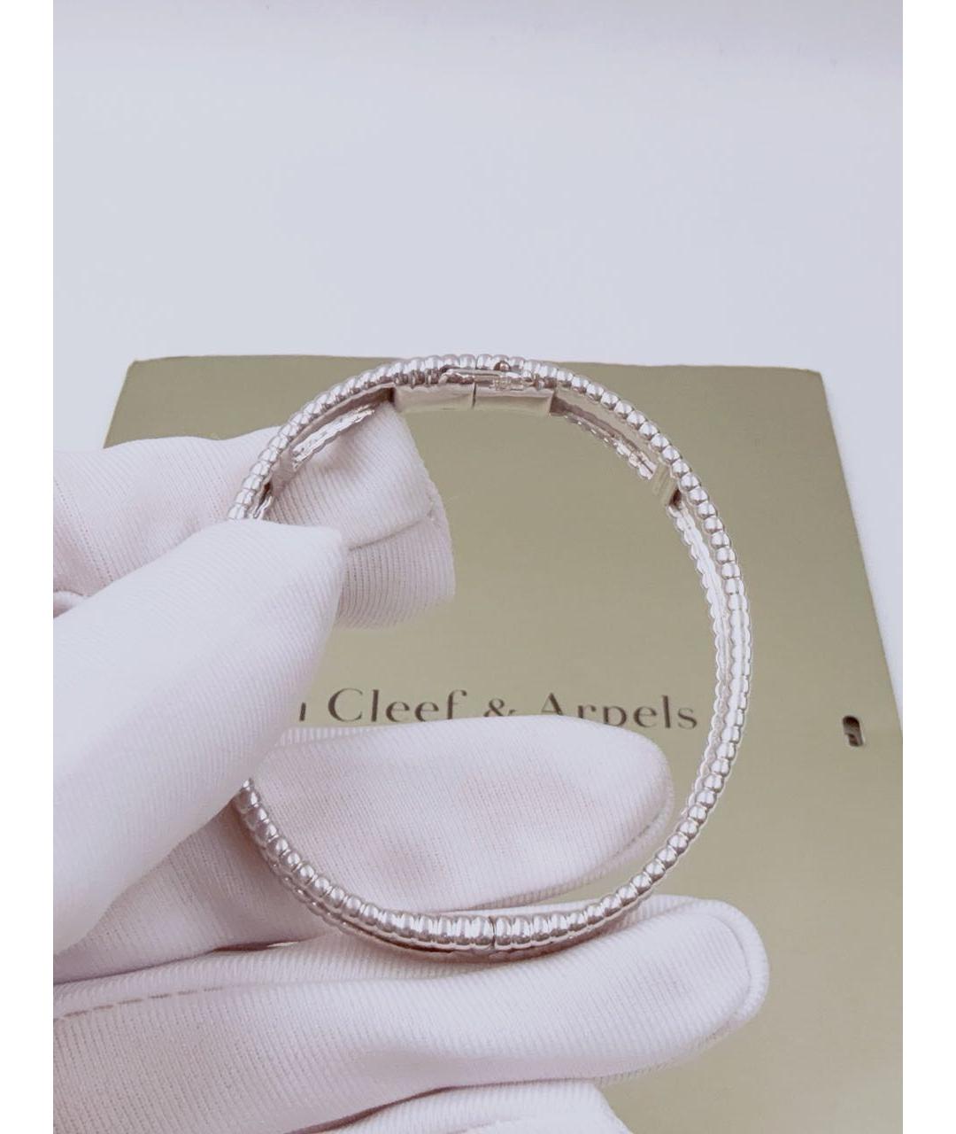 VAN CLEEF & ARPELS Серебрянный браслет из белого золота, фото 6