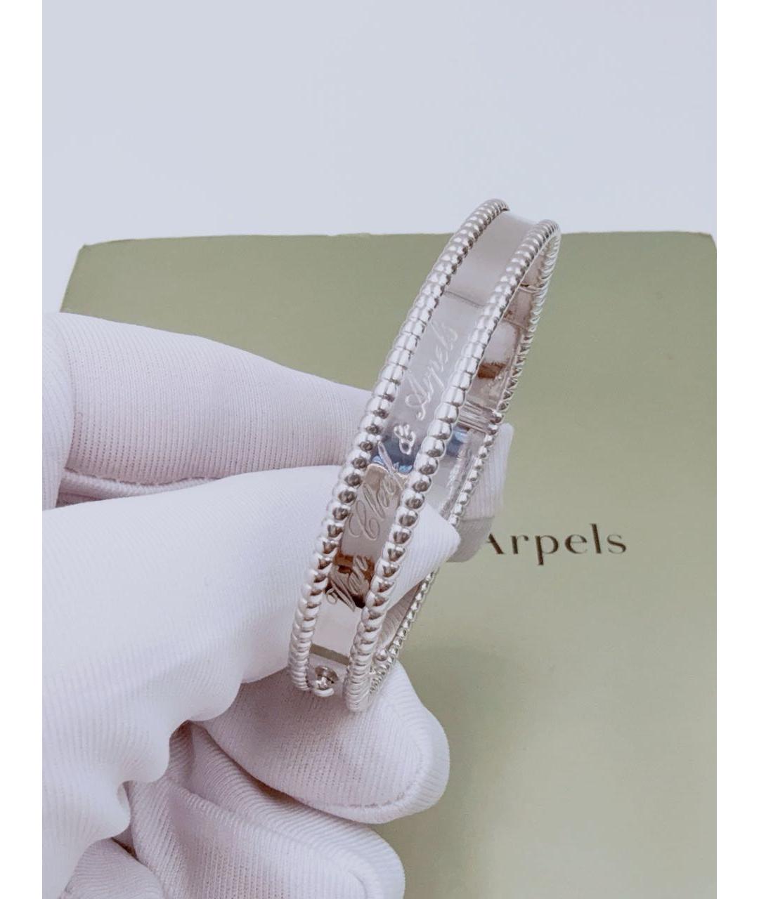 VAN CLEEF & ARPELS Серебрянный браслет из белого золота, фото 4